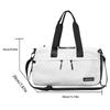 A Leisure Fashion Large Capacity Fitness Travel Bag, Waterproof Fabric, Large Capacity Yoga Travel Fitness Various Sports