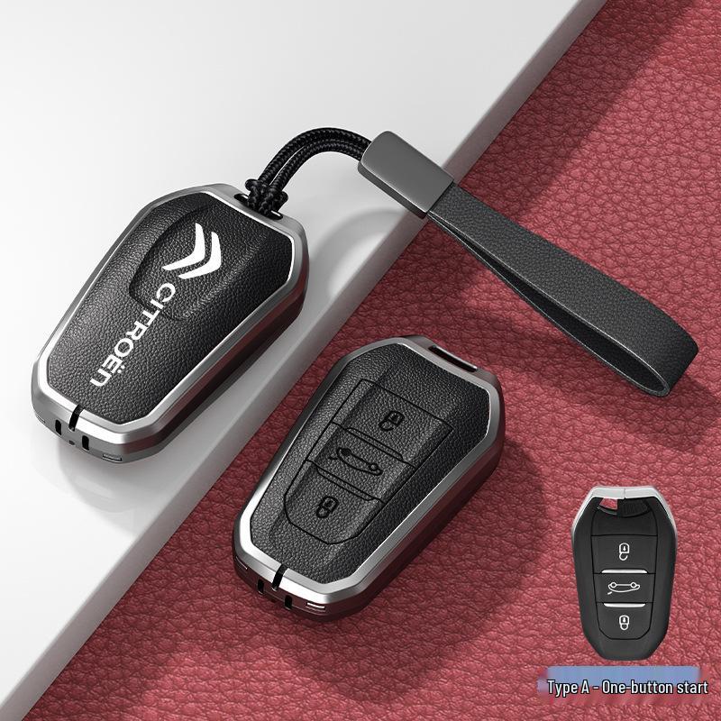 Car Key Cover & Buckle for Citroen C3XR, C4L, Tianyi, C5, C4 Sega, Elysee, C6 Models
