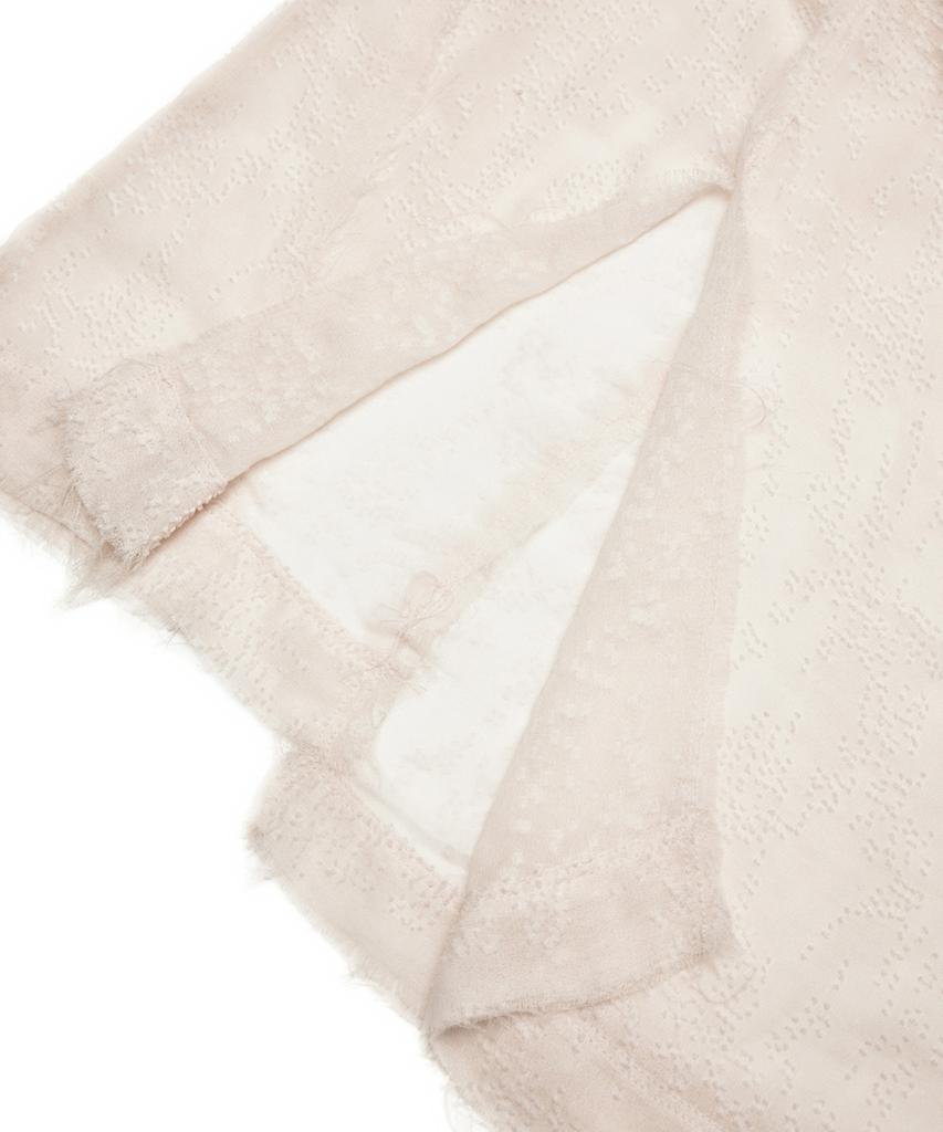 Youth Row-Edge Dress - Ivory
