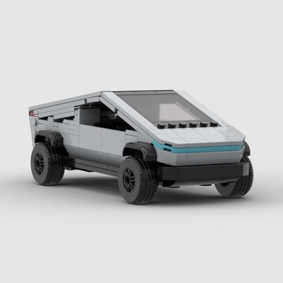 Techniczny Samochód Sportowy Wyścigi Miejski Pojazd Kierowca Moc Cybertruck Klocki Super Samochód Edukacyjne Zabawki Prezent dla Dzieci