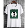 Charlatans T-Shirt Γραφικό Τρία- Μπλουζάκι με Σχέδιο τον Αριθμό 'THREE', Μαλακό και Διαπνέον Ύφασμα για Καθημερινή Streetwear- Ανδρικό Γυναικείο Casual Πουκάμισο