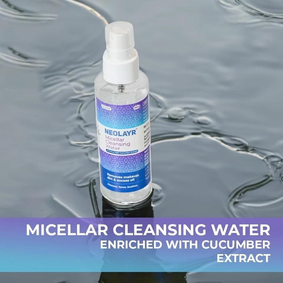 Neolayr Micellar Cleansing Water For All Skin Types 100ml