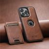 2 in 1 detachable With Magsafe Wireless Charging Wallet  Leather Phone Case For iPhone 15 16 Pro Max 14 13 12Pro Magnetic Cover