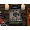 Triple Moon Goddess Vintage leather Journal blank spell Book of shadows Grimoire journal witchcraft supplies Wiccan journal
