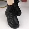 New Style Women's Snow Boots, Soft Leather with Added Padding and Thick Cotton Lining, Thick-soled Cotton Shoes
