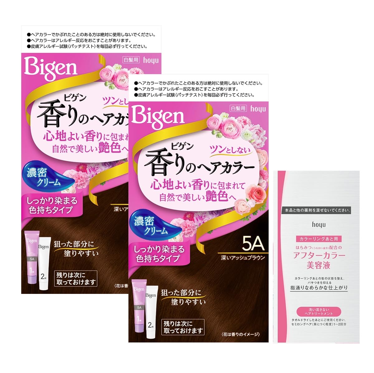 

Ароматизированная крем-краска для волос Hair Bigen 5A шт. Hoyu [серый краситель] (2 + бонус) [Квазинаркотик]