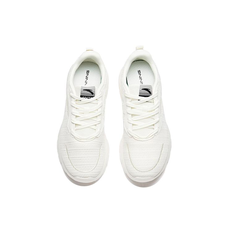 Anta Breathable Low top Running Shoes Men's Ivory White 112025577-3