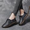 fashion Summer Loafers Women's Casual Lace Up Shoes Moccasins Soft Sole Ladies Footwear Women Flats Shoes Female All-match Beanie Shoes