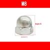 Cap-Shaped Decorative Nut & Screw Cap M5-M16