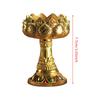 Candle Holder Buddhist Tealight Candle Holder for Living Room Tabletop Decor
