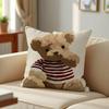 Kawaii T-Teddy Bear Pillow Case Pillows For Cover Home Decor Items Living Room Decoration Cushion Covers