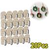 5-20pcs Multi Row Mini Hook Necklace Storage Rack Jewelry Display Rack Hanging Necklace Racks Hanging Necklace Wall Hangings