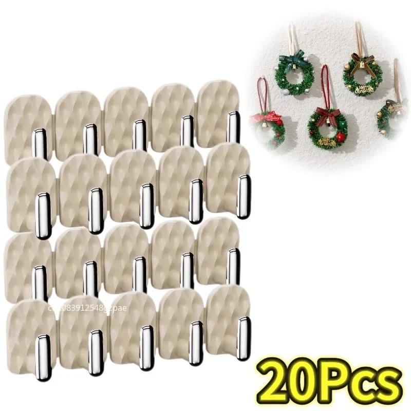5-20pcs Multi Row Mini Hook Necklace Storage Rack Jewelry Display Rack Hanging Necklace Racks Hanging Necklace Wall Hangings