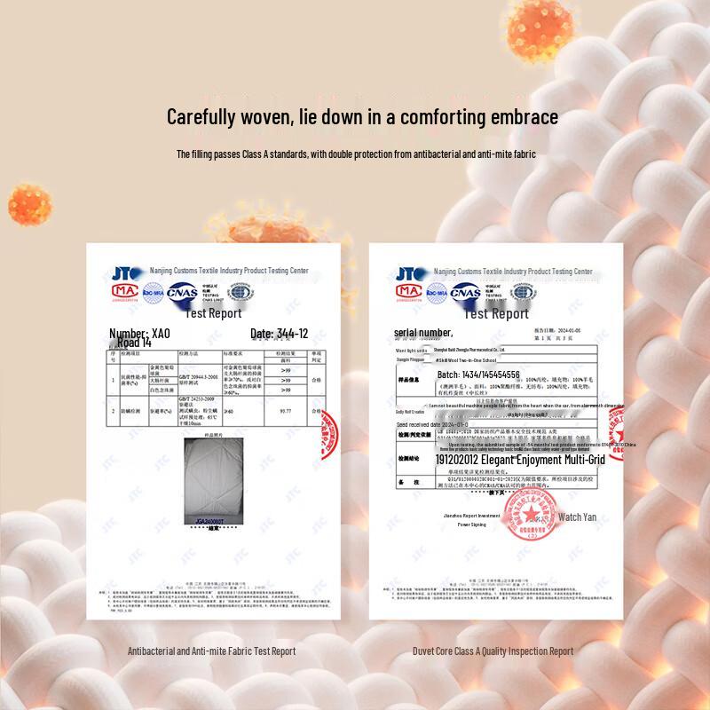 Beless Four Seasons Silk & Wool 2-in-1 Duvet