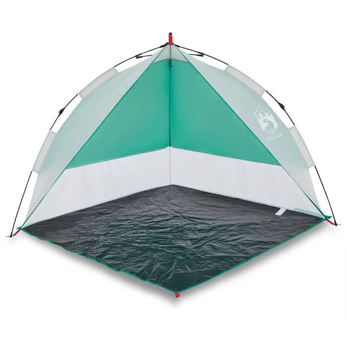 VidaXL Tente de plage vert d'eau libération rapide imperméable, tente, tente de jardin, abri extérieur, tente de camping, 4004153