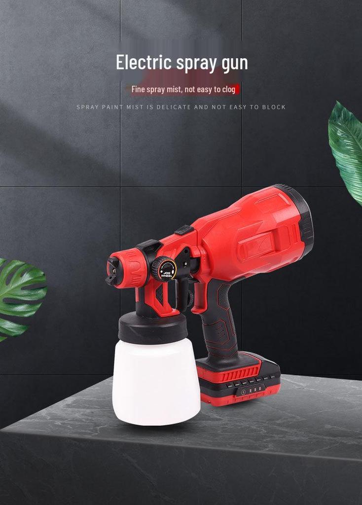 Rechargeable Lithium Battery Portable Paint & Disinfection Spray Gun