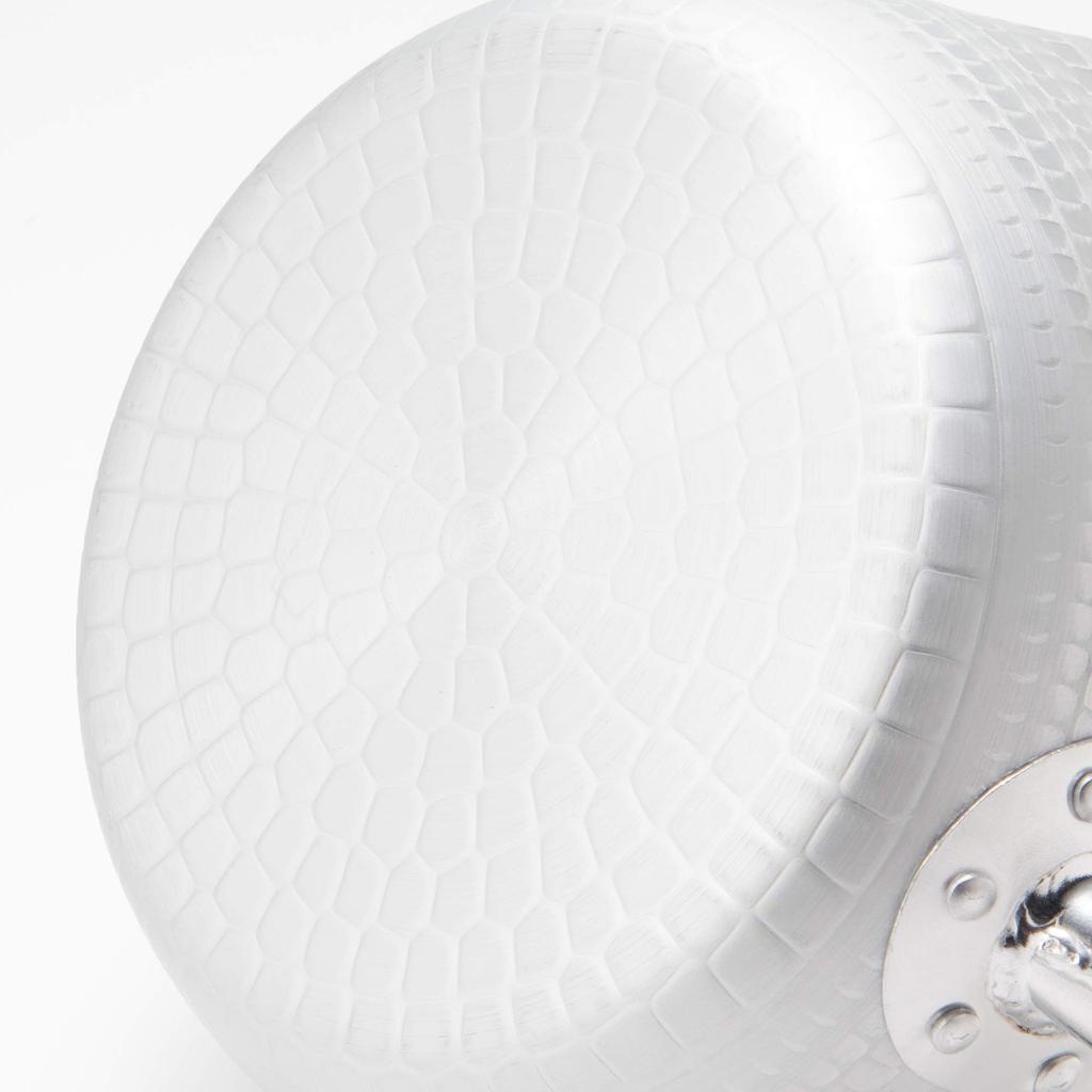 Endo Shoji Commercial Yukihira 15cm Aluminum Body with Natural Wood AYK04015 Pot, (Double-ended), Handle,