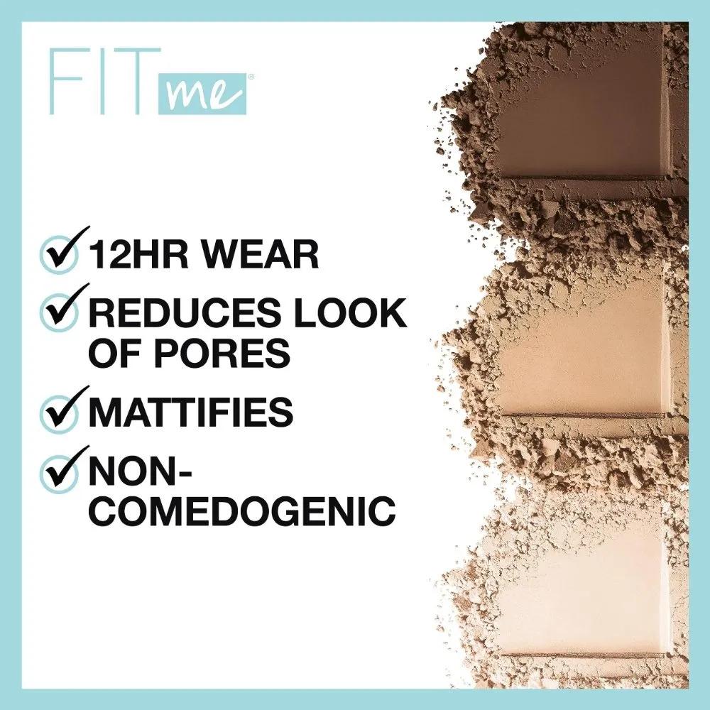 Maybelline Fit Me Powder Foundation 220 2-Piece Set