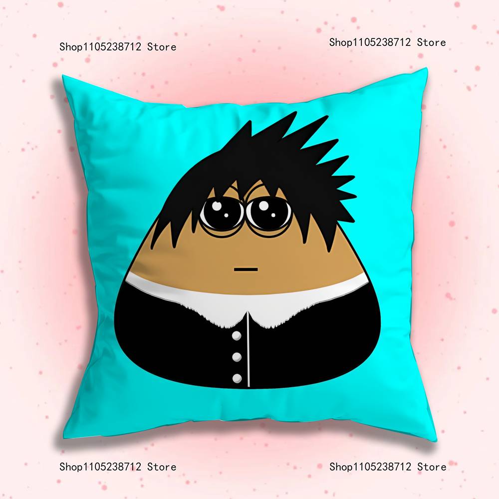 My Pet Alien Emo Noteit Pou Pillowcase Pillowslip Cushion Plush Boys Girls Cartoon Anime Kawaii Decoration Birthday Cute Gifts