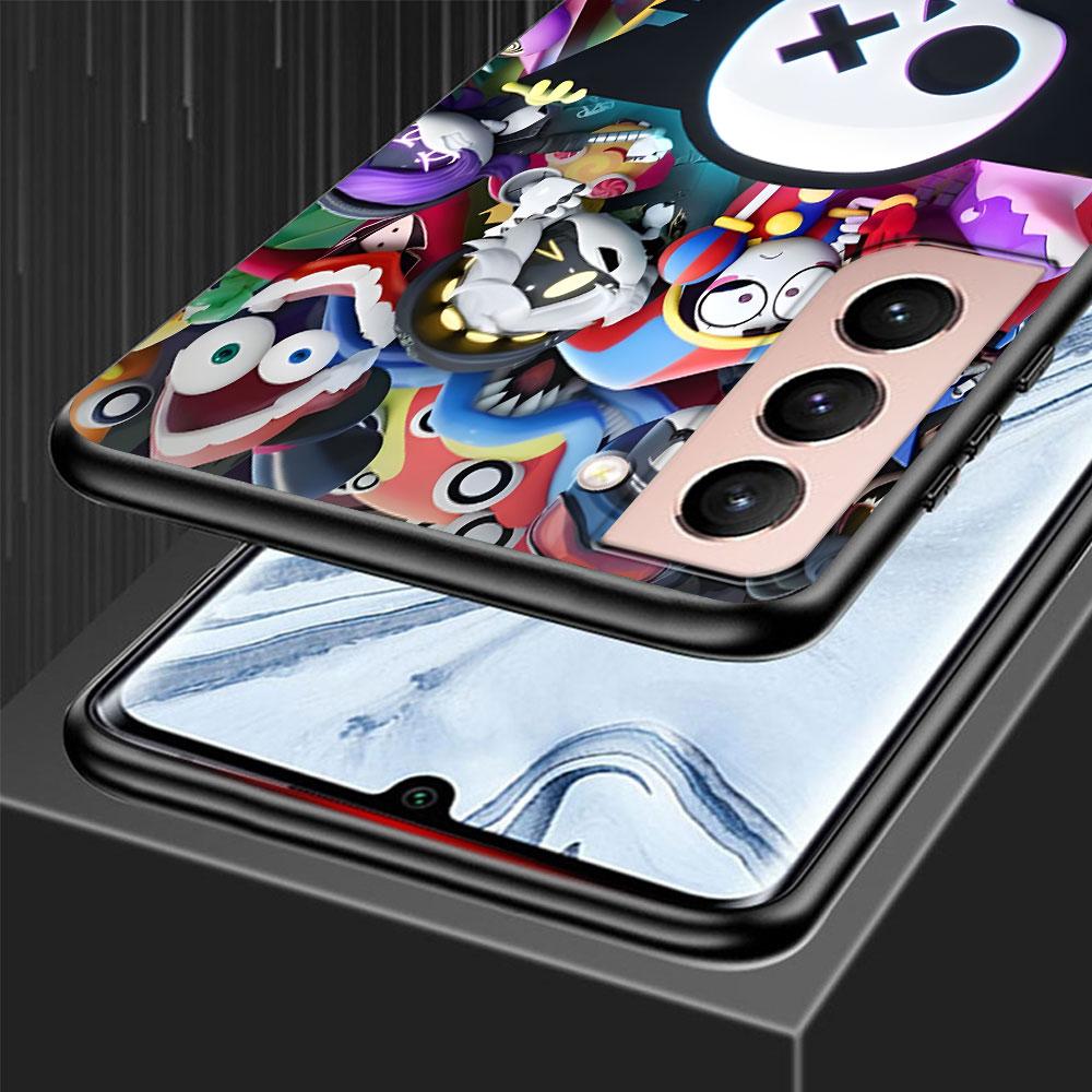 The Amazing Digital Circus Jax Case for Samsung Galaxy S23 S10e S10 S21 FE S22 S9 S24 Ultra S20 Plus Soft Black TPU Phone Cover