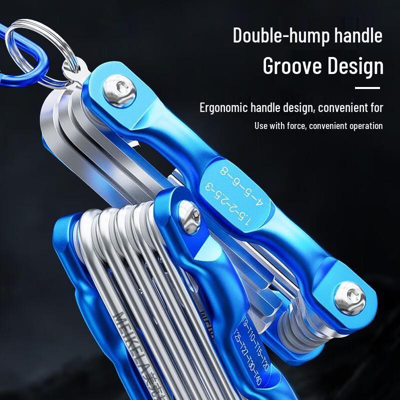 Multi-functional Folding Hex & Torx Wrench Set