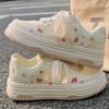 Women's Summer New Mesh Breathable with Skirt Platform Sports Cute Casual Board Shoes