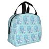 Custom Hatsunes Anime Mikus Thermal Insulated Lunch Bag Women Men Manga Resuable Lunch Tote for School Multifunction Food Box