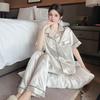 Pure Desire For High-End Women'S Short-Sleeved Trousers Can Be Worn Outside, Loose And Comfortable Temperament Pajamas And Loungewear