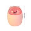 Creative Car Trash Can Cute Teddy Bear Trash  Portable Student Desktop Small Dustbin Adults Children Funny Birthday Gifts