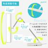 OHM Electric LED Desk Light with USB Port Ra93 High Color Rendering Touch Switch 1200 Lumens Daylight Color Dimming Angle Adjustment AA Type