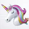 132pcs Rainbow Unicorn Balloon Arch Wreath Kit, Pink Yellow blue latex balloon Colorful Unicorn Aluminum balloon Summer party de