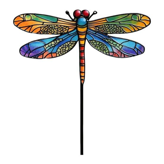 

Красочный Насекомое Колышек Металлический Пчела Садовый Колышек Животное Птица Улитка Дизайн Растение Dragonfly