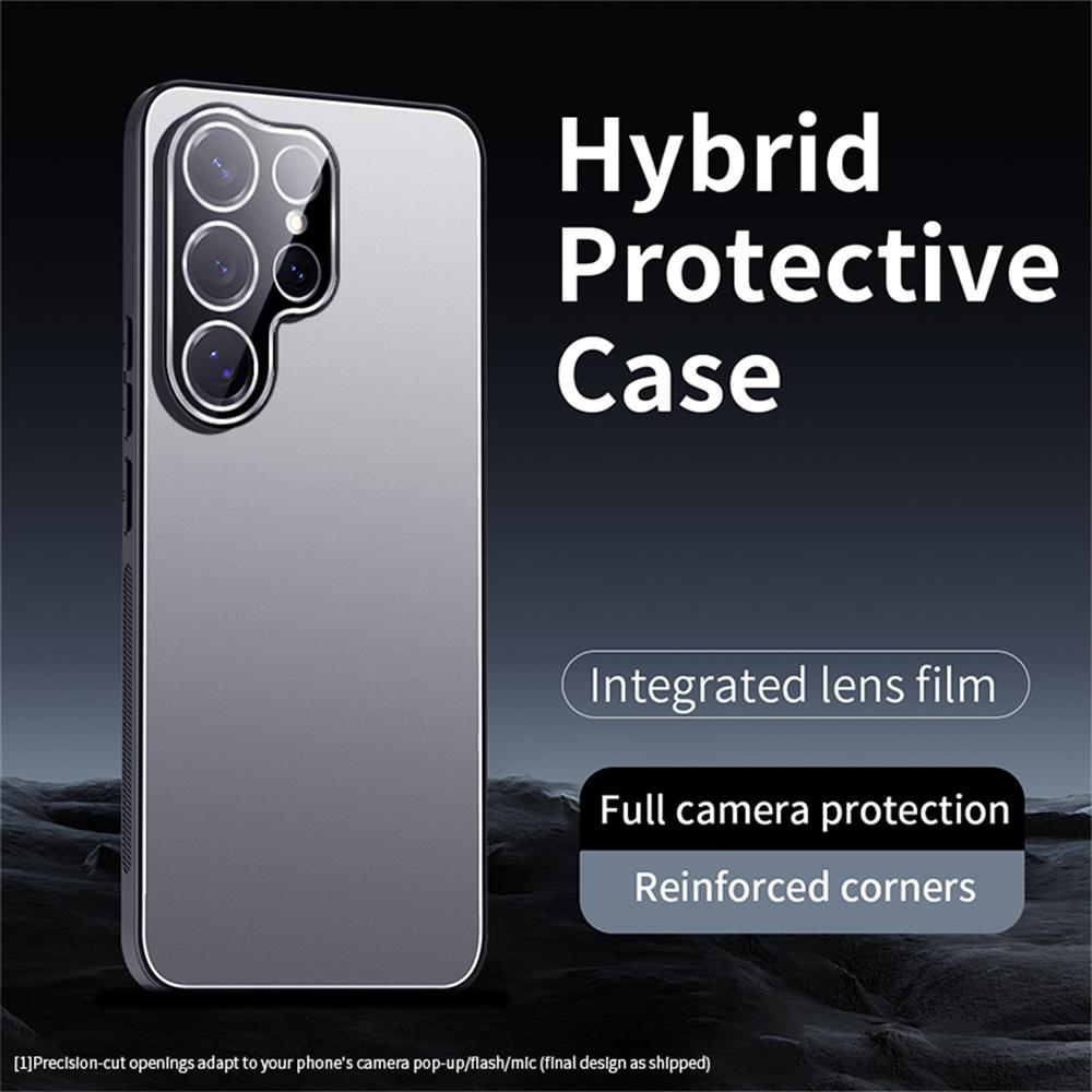 Luxury Metal Aluminum Alloy Ultrathin Protective Phone Case For Samsung Galaxy S25 Ultra S25 Plus Plating Shockproof Back Cover