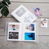 80/84/120 Pocket 3R Card Photo Album with Matte Cover for Small Photos Polaroids Mini K-Pop Card Collecting Organizer Storage