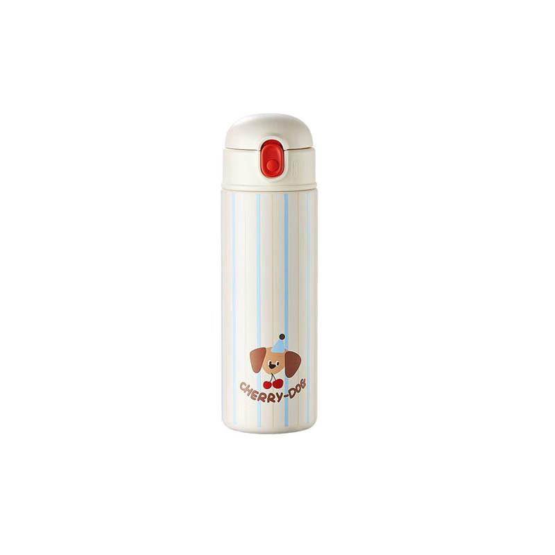 KEEPER Striped Pajama Dog Thermos Bottle