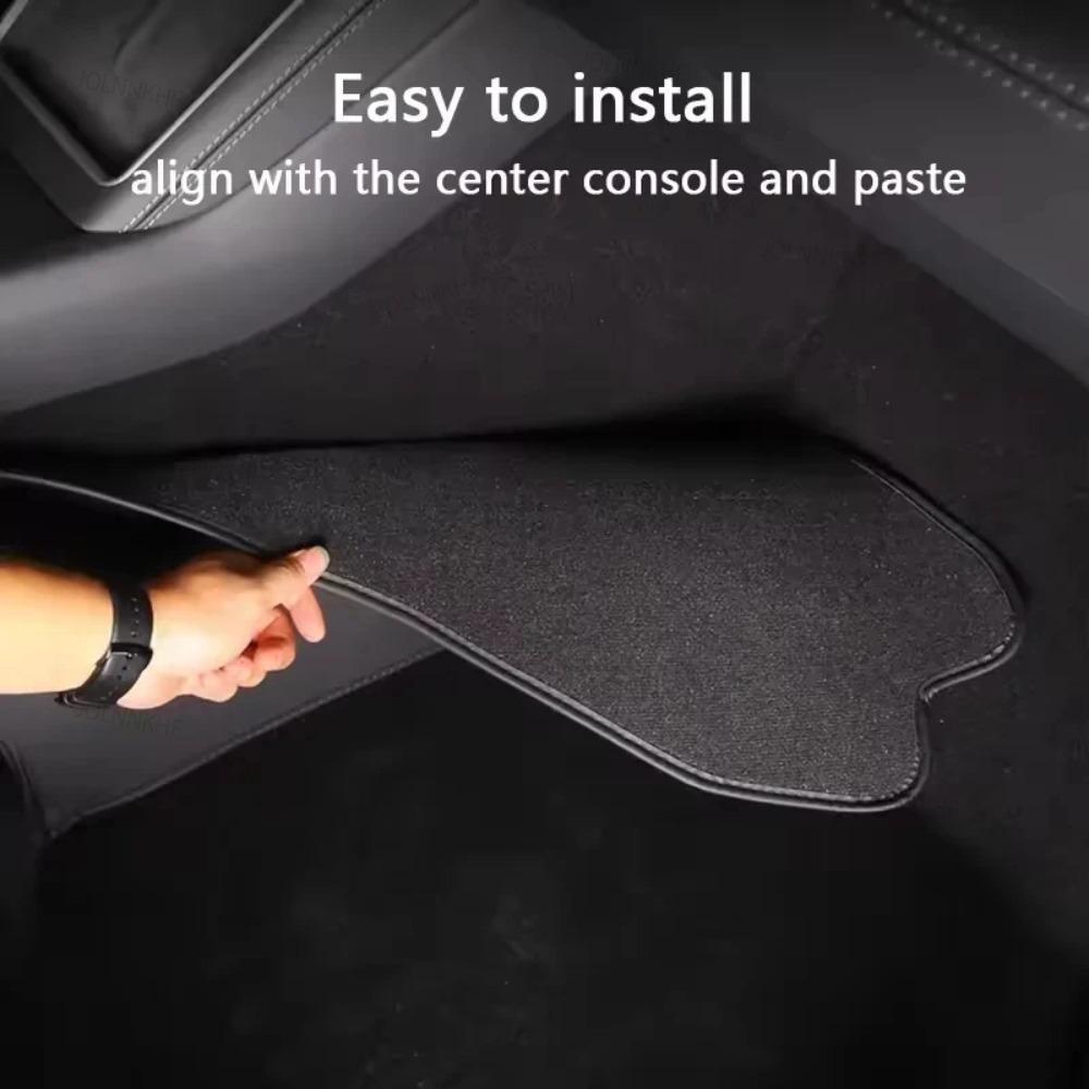 Xiaomi Full coverage Anti Kick Protective Mat For Tesla Model Y Juniper Car Central Control Side TPE Waterproof Anti-dirt Anti Kick