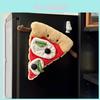 Creatieve Smile Mini Pizza Pluche Pop Hanger voor Kinderen en Tieners
