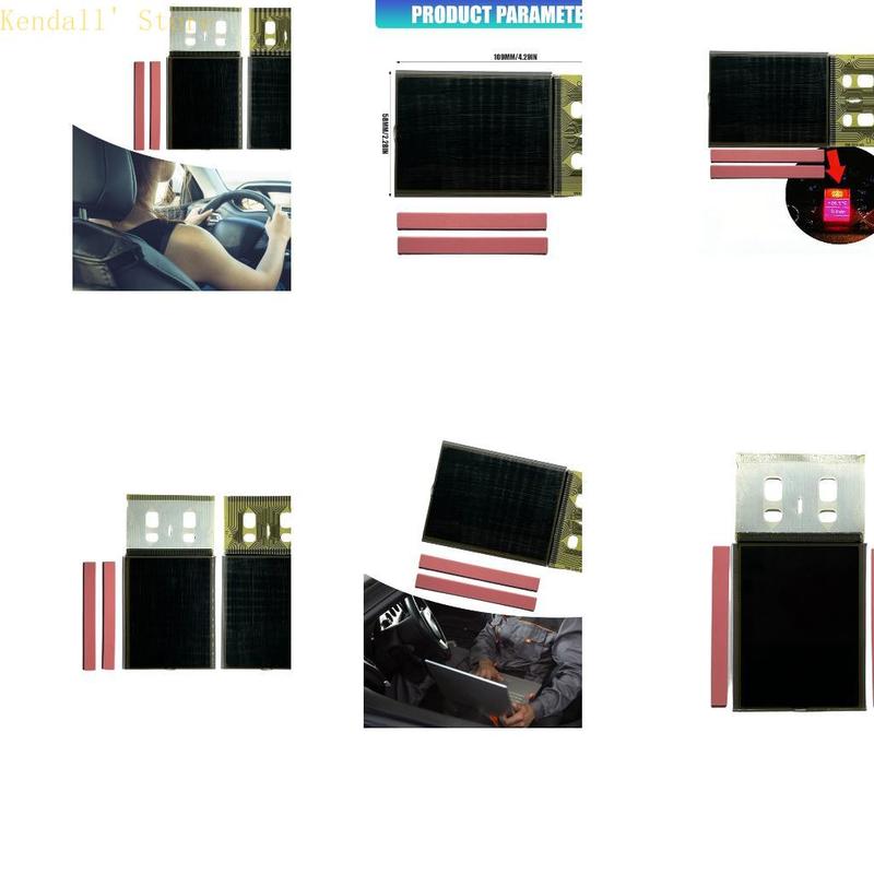 3XUB Automotive Accessory for B5 Dashboard LCD Display Screen Instrument Cluster Repair Easy Installation