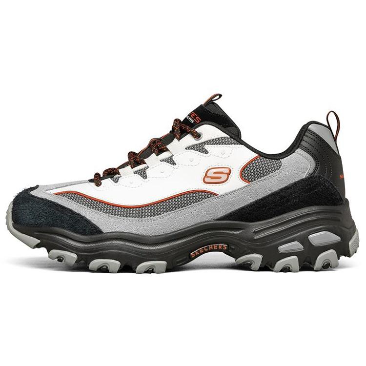 Skechers D Lites 1.0 Low-Top Running Shoes Black/Grey/White Men s 237154-BKMT EU 41