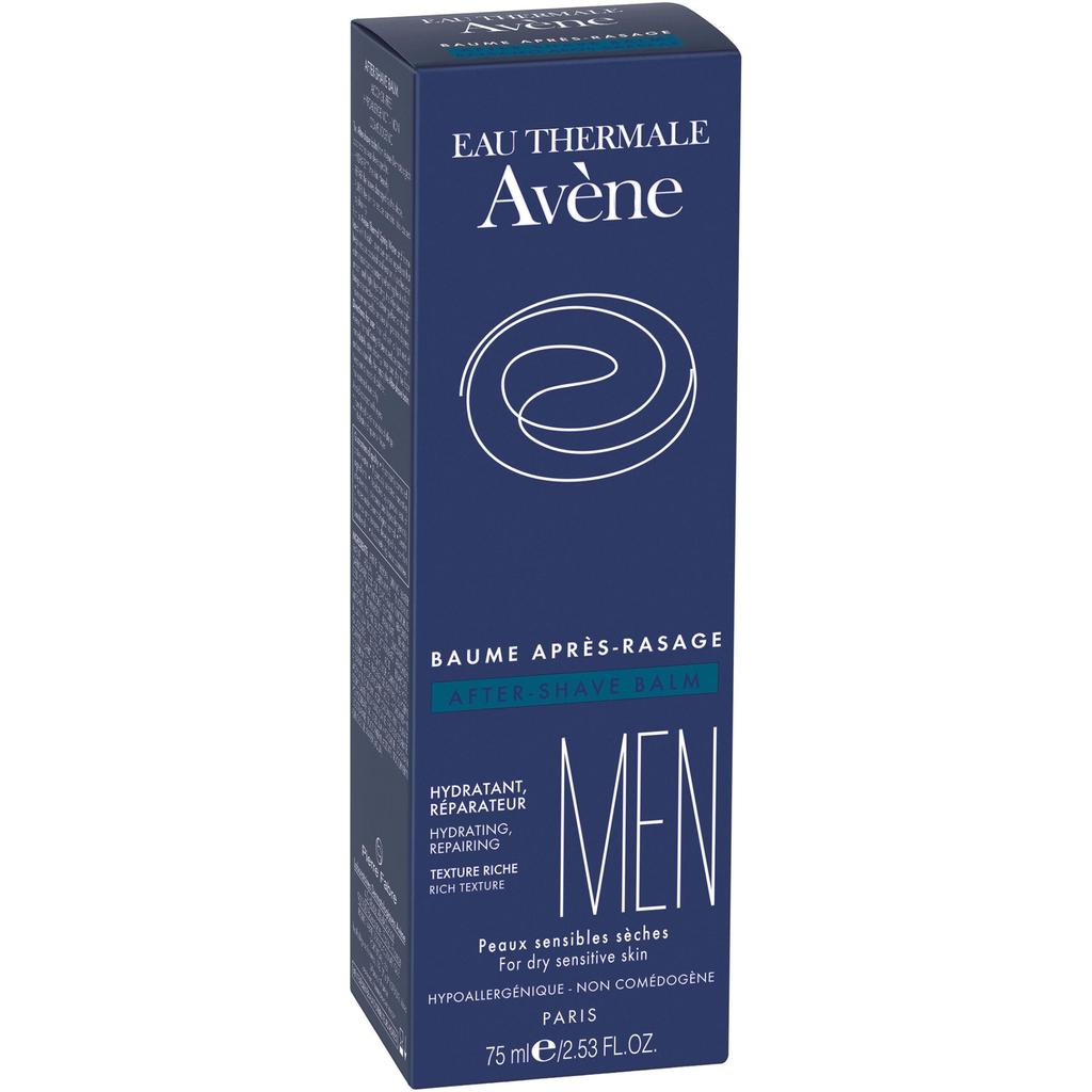 Avene Uomo Dopobarba Lenitivo Idratante 75ml per Pelli Secche e Sensibili, Sollievo Post-Rasatura, Cura Idratante