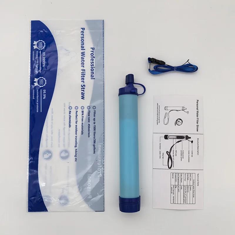 Outdoor Camping Emergency Water Filter, Outdoor Life Emergency Filtration, Direct Drinking Individual Water Purifier