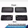 Front Bumper End Cover Replace JL3Z-17E810-AB JL3Z-17E811-AB Bumper Guards Inserts Pads End Caps Cover for F150 2018 2019 2020