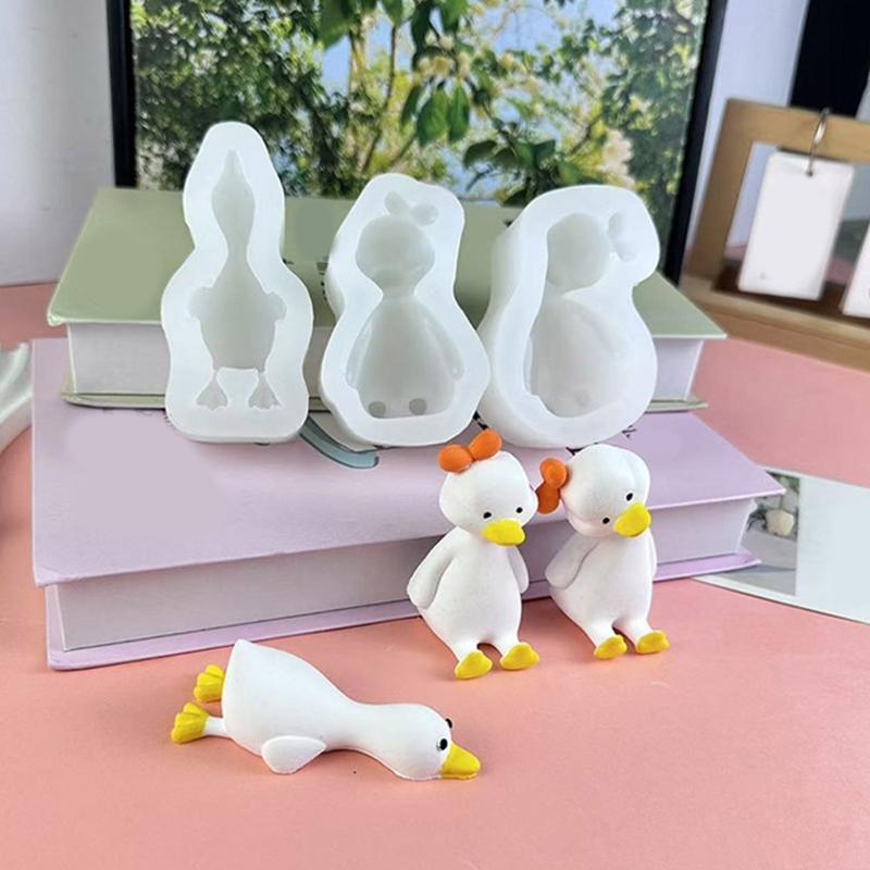 3D Duck Candle Crafting Mold Silicone Mould for Unique Handmade Crafts Epoxy Resin Wedding Decoration Making Mold