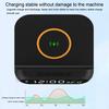 Wireless Charger with Digital Alarm Clock Temperature Display Wide Compatibility 15W Fast Charging 3-in-1 Wireless Charging Station