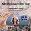 Miroir Selfie Téléphone en Aluminium MagSafe: Lentille Convexe Auxiliaire Magnétique pour Photographie HD