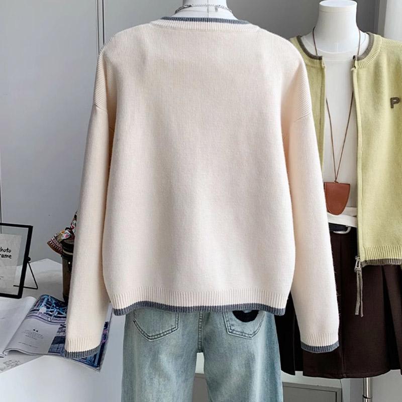 Sweaters Coat Cardigan for Women Autumn Winter Large Size Vintage Loose Long Sleeve Knit Cardigan  Sweaters Jacket