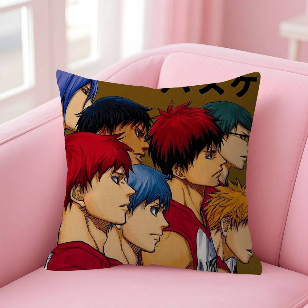 Federa cuscino anime Kuroko No Basket copricuscino divano decorazione stanza casa regalo per bambini
