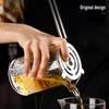 700ml Cocktail Shaker Mixing Glass Bartender Gadget Wine Whiskey Glass with Thick Weighted Bottom Luxury Bar Accessories Barware
