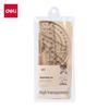 Deli 4-Piece Geometry Ruler Set