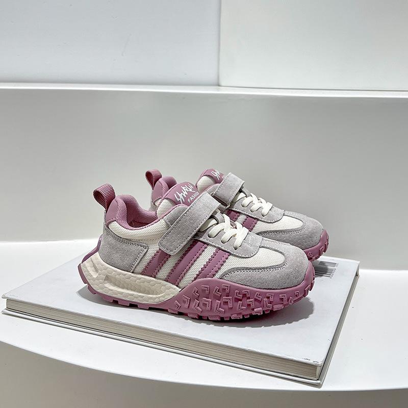 Children's Sports Shoes 2025 Spring New Boys' Dad Shoes Soft-soled Casual Shoes Girls' Moral Training Shoes Baby Shoes